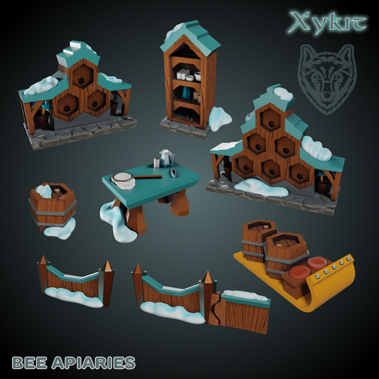 ADD-ON Bee Apiaries - Blizzard Bluffs - 3D print files