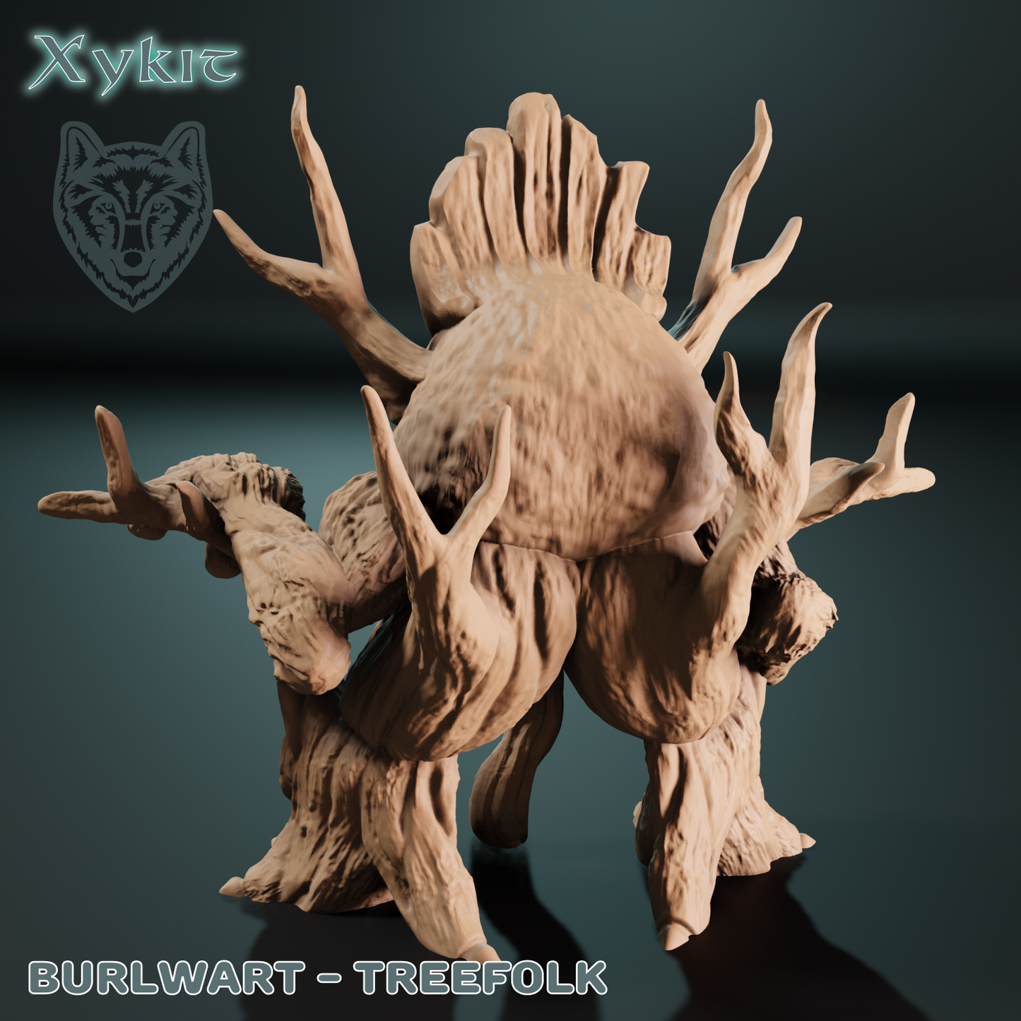 Burlwart Treefolk - Pre supported - 3D print files