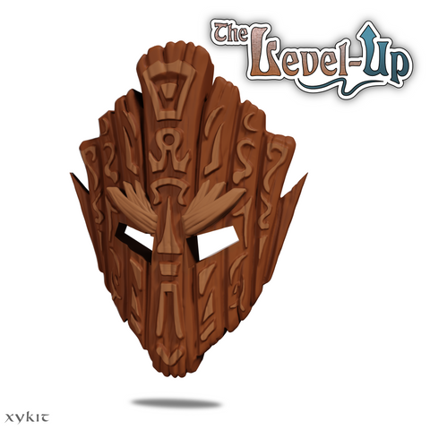 Carved Mask Wall Art - 3D print files