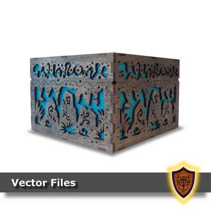 Cave Troll Fantasy Box -Vector Files (Digital Download)