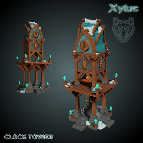 Clock Tower - Blizzard Bluffs