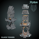 Clock Tower - Blizzard Bluffs - 3D print files