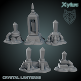 Crystal Lanterns Terrain - 3D print files