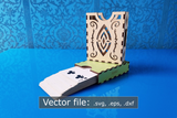 Elvish Deck Box - Sleeved and Un-sleeved - Vector Files (Digital Download)