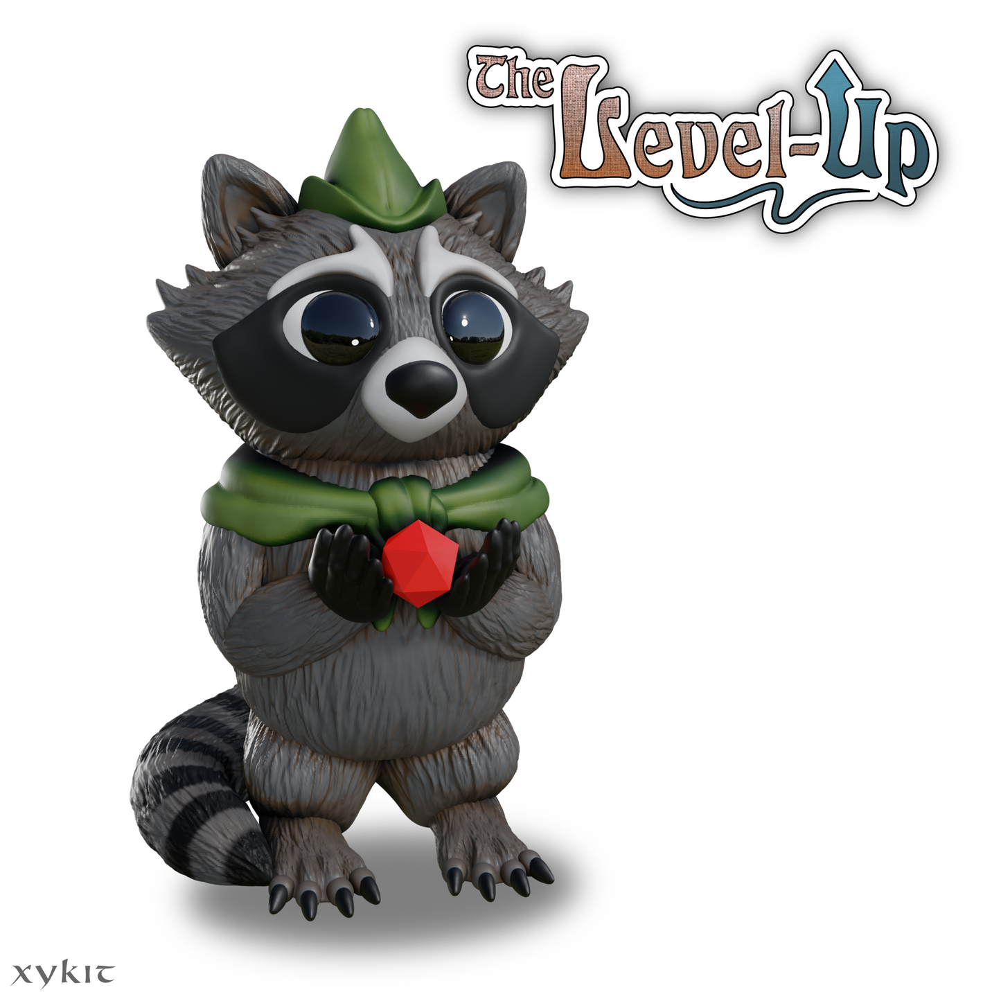 Racoon "Felix" Animal Companion - 3D print files