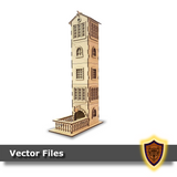 french provincial dice tower