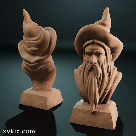 FREE The Great Wizard, Riddleroot Forest Sample - 3D print files