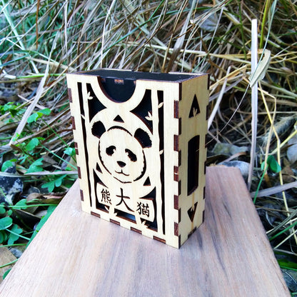 Panda Deck Box - Sleeved and Un-sleeved - Vector Files (Digital Download)