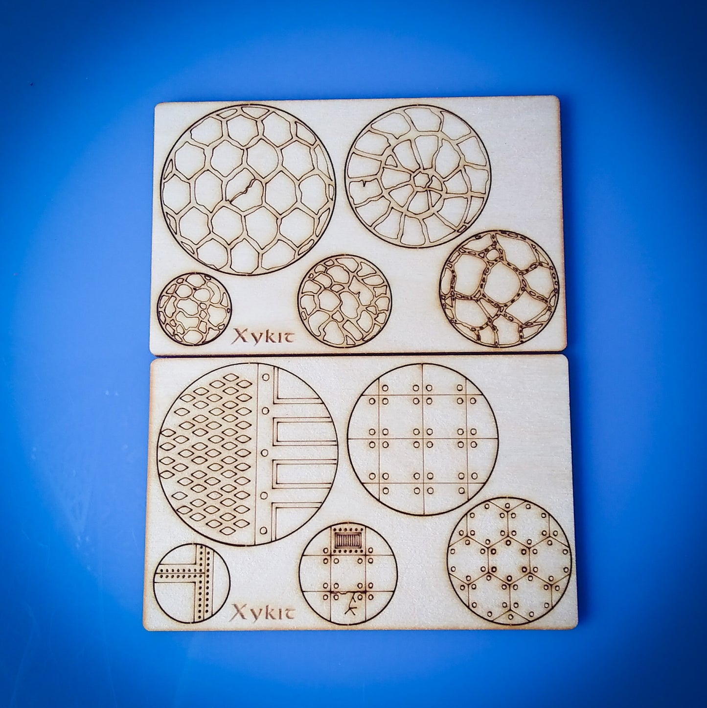 Laser Cut - Miniature Bases 25mm, 32mm, 40mm, 50mm, and 60mm (Digital Download)