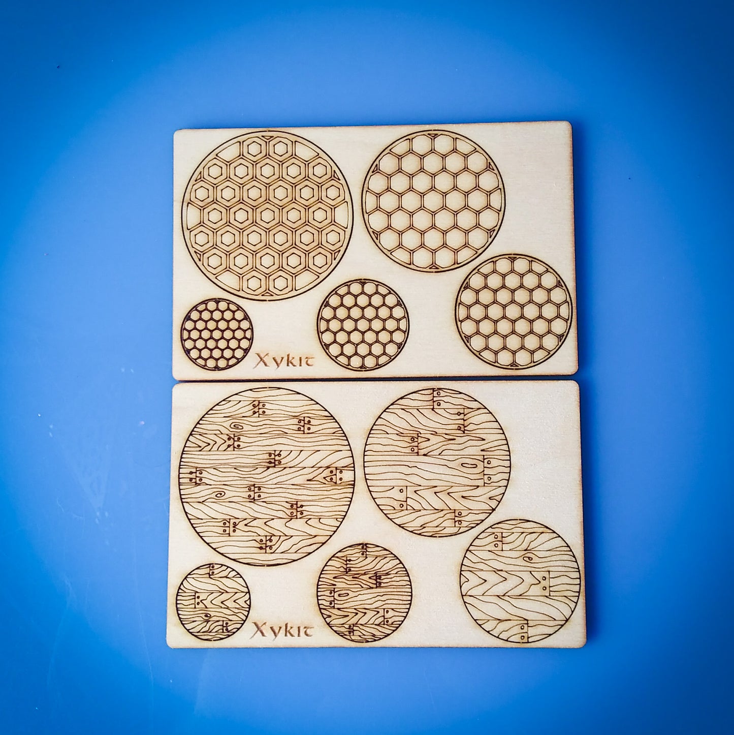 Laser Cut - Miniature Bases 25mm, 32mm, 40mm, 50mm, and 60mm (Digital Download)