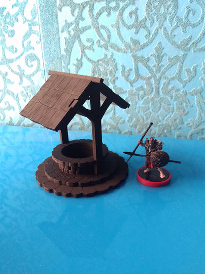 FREE Laser Cut -Wishing Well - Scatter Terrain (Digital Download)