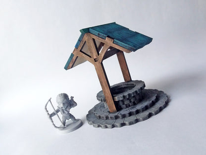 FREE Laser Cut -Wishing Well - Scatter Terrain (Digital Download)