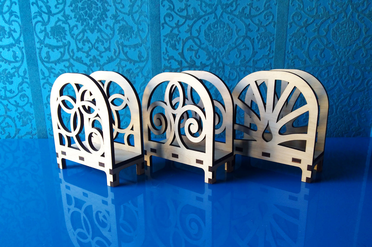 Laser Cut - Napkin Holders - 3 Designs Included (Digital Download)