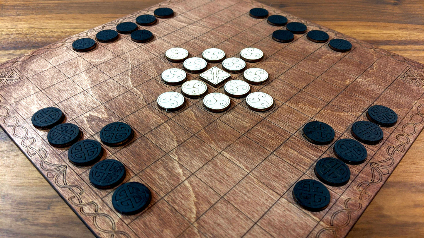 Hnefatafl - Viking Chess - The King's Table DIY Project Files (Digital Download)
