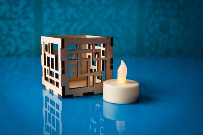 Laser Cut - 3 Geometric Luminary Designs - (Digital Download)