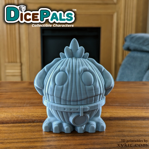 Onion Monster Dice Pal - Series 1 - 3D print files