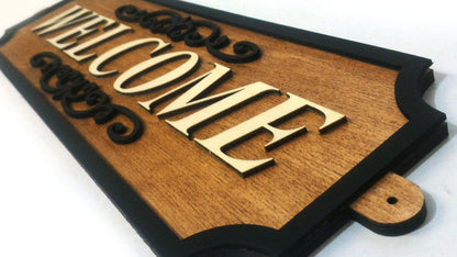 Welcome Sign - Laser Cut - (Digital Download)