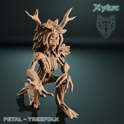 Petal Treefolk - Pre supported - 3D print files