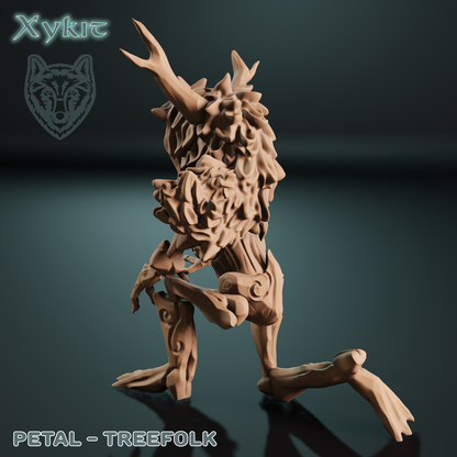 Petal Treefolk - Pre supported - 3D print files