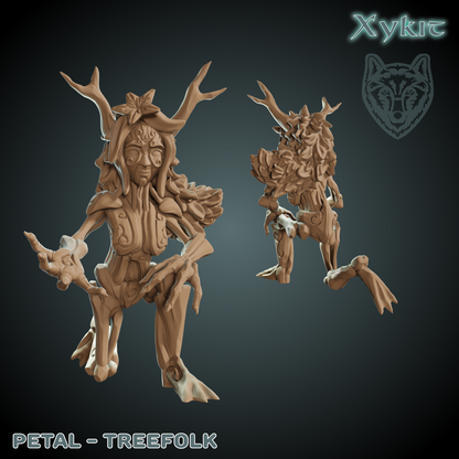 Petal Treefolk - Pre supported - 3D print files