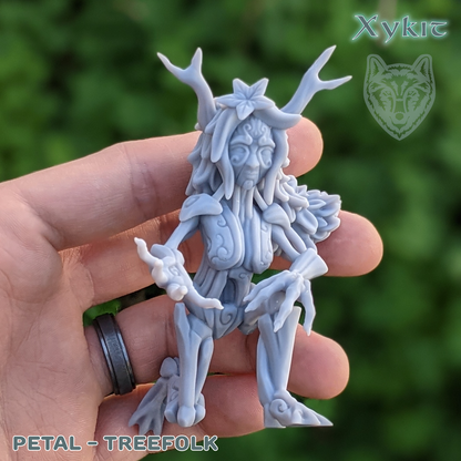 Petal Treefolk - Pre supported - 3D print files