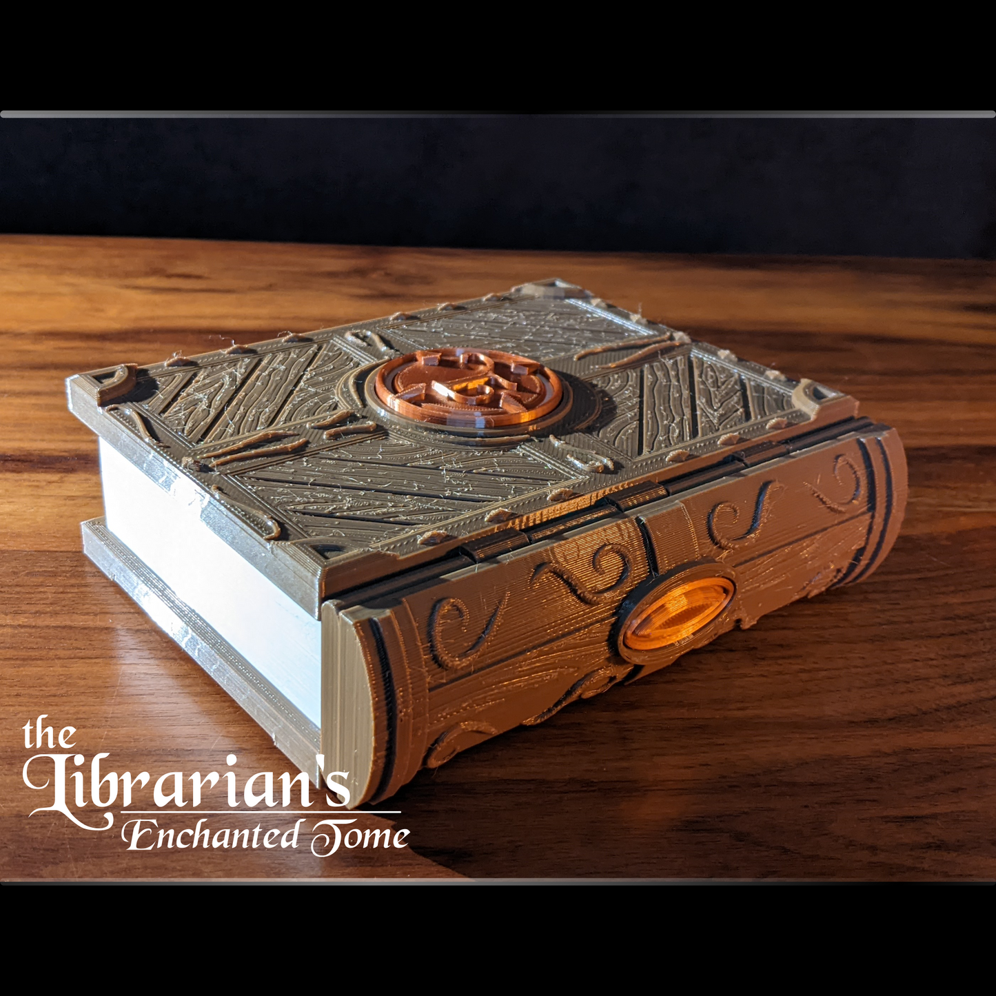 The Librarian's Enchanted Tome - Kickstarter Bundle - 3D print STL files