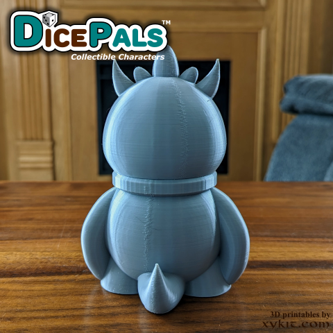 Rufus Pet Monster Dice Pal - series 1 - 3D print files