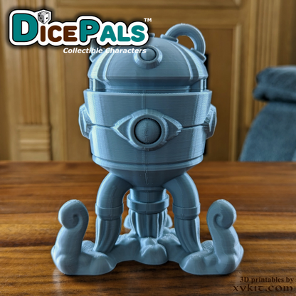 SCR-4P Robot Dice Pal - series 1 - 3D print files