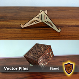 FREE Laser Cut Display Stand for Fantasy Boxes - (Digital Download)
