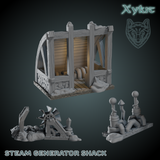 Steam Generator Shack - Blizzard Bluffs - 3D print files
