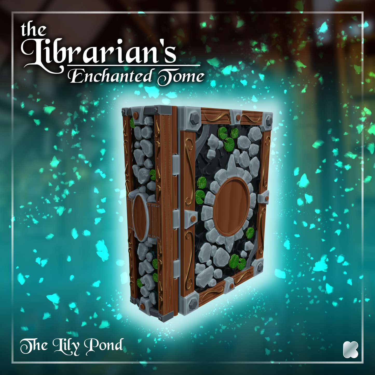 The Librarian's Enchanted Tome - Kickstarter Bundle - 3D print STL files