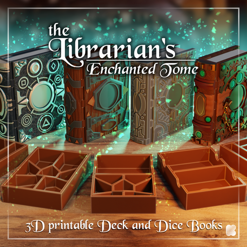 Librarian's - UPDATE FILE - 3D print files
