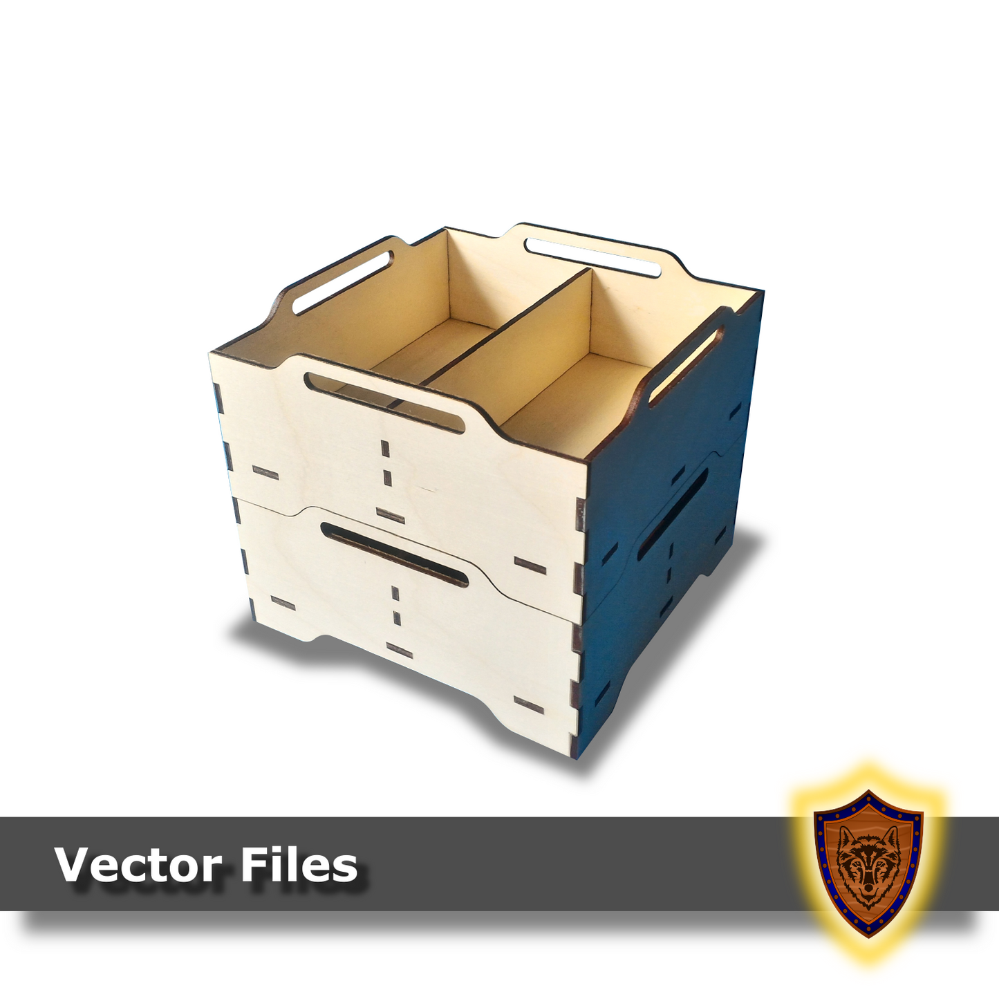 Laser Cut - Stack-able Trays - 3 Variants- Vector Files - (Digital Download)