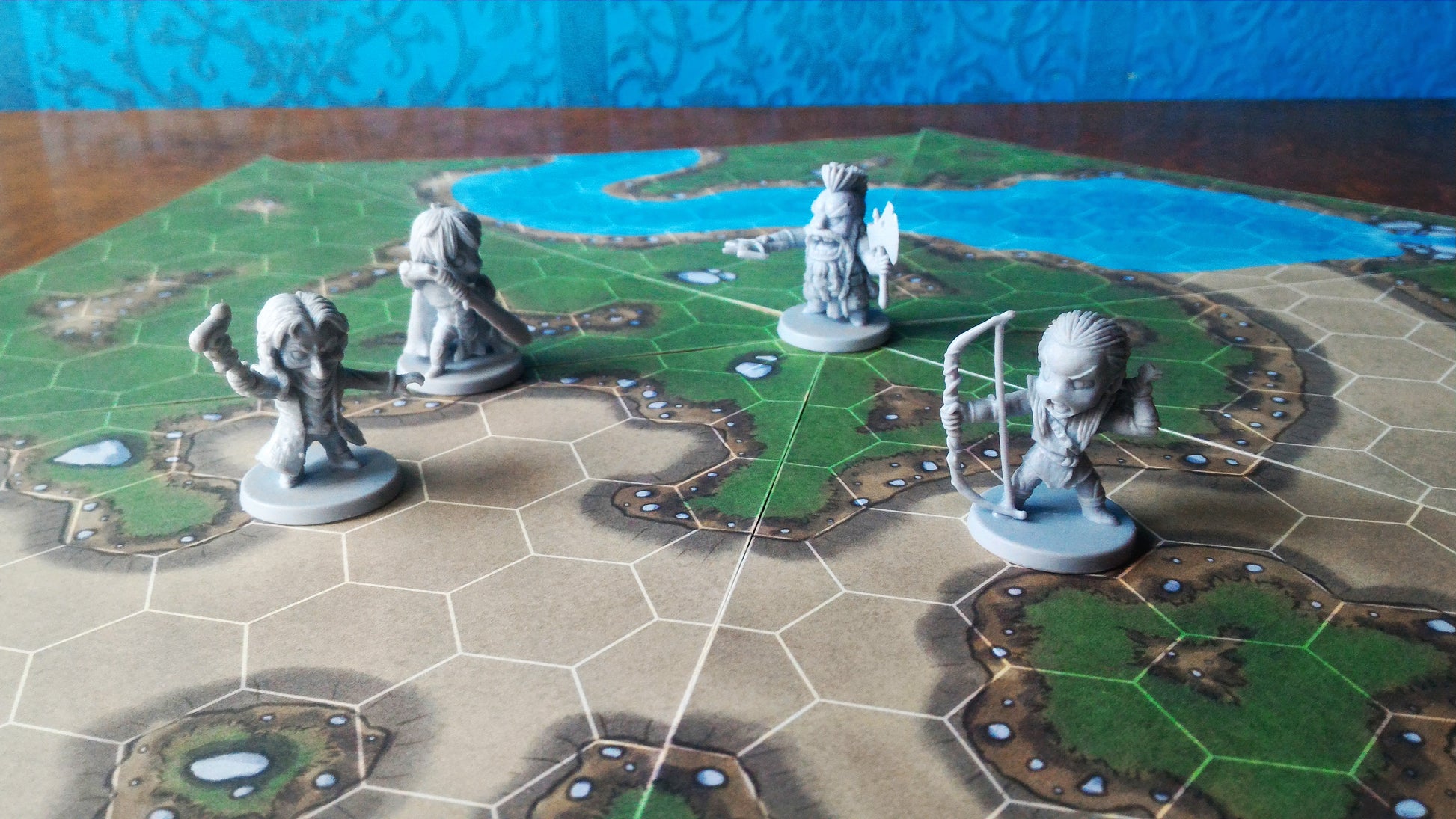 Tabletop Triangles printable map tiles Sample Pack – Xykit