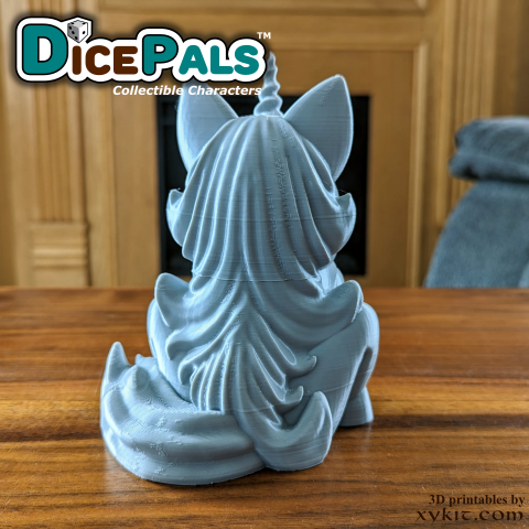 Unicorn Dice Pal - series 1 - 3D print files