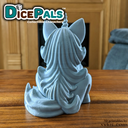 Unicorn Dice Pal - series 1 - 3D print files