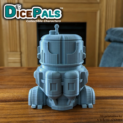 V4C-UUM Robot Dice Pal - Series 1 - 3D print files