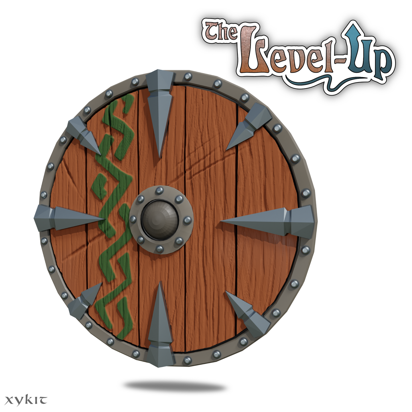 Viking Shield Wall Art - 3D print files