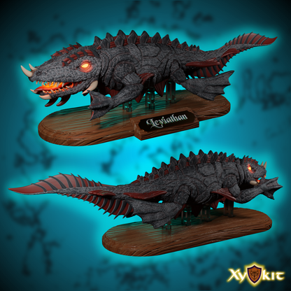 Project: Leviathan - Dragon of the Deep - 3D print files