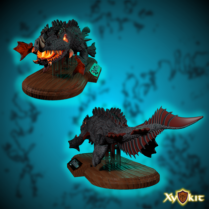 Project: Leviathan - Dragon of the Deep - 3D print files