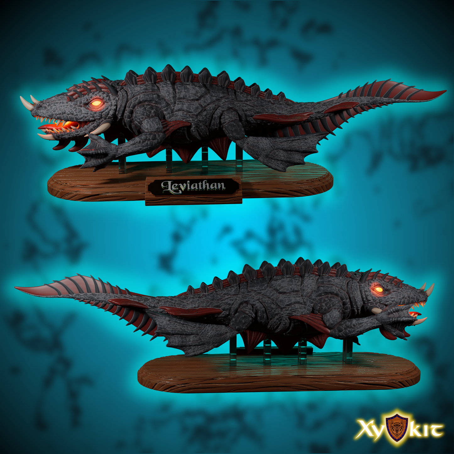 Project: Leviathan - Dragon of the Deep - 3D print files