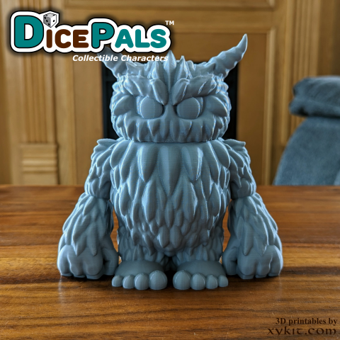 Yeti Dice Pal - Series 1 - 3D print files