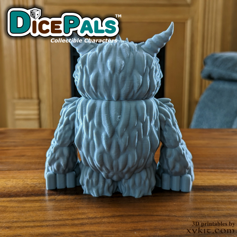 Yeti Dice Pal - Series 1 - 3D print files