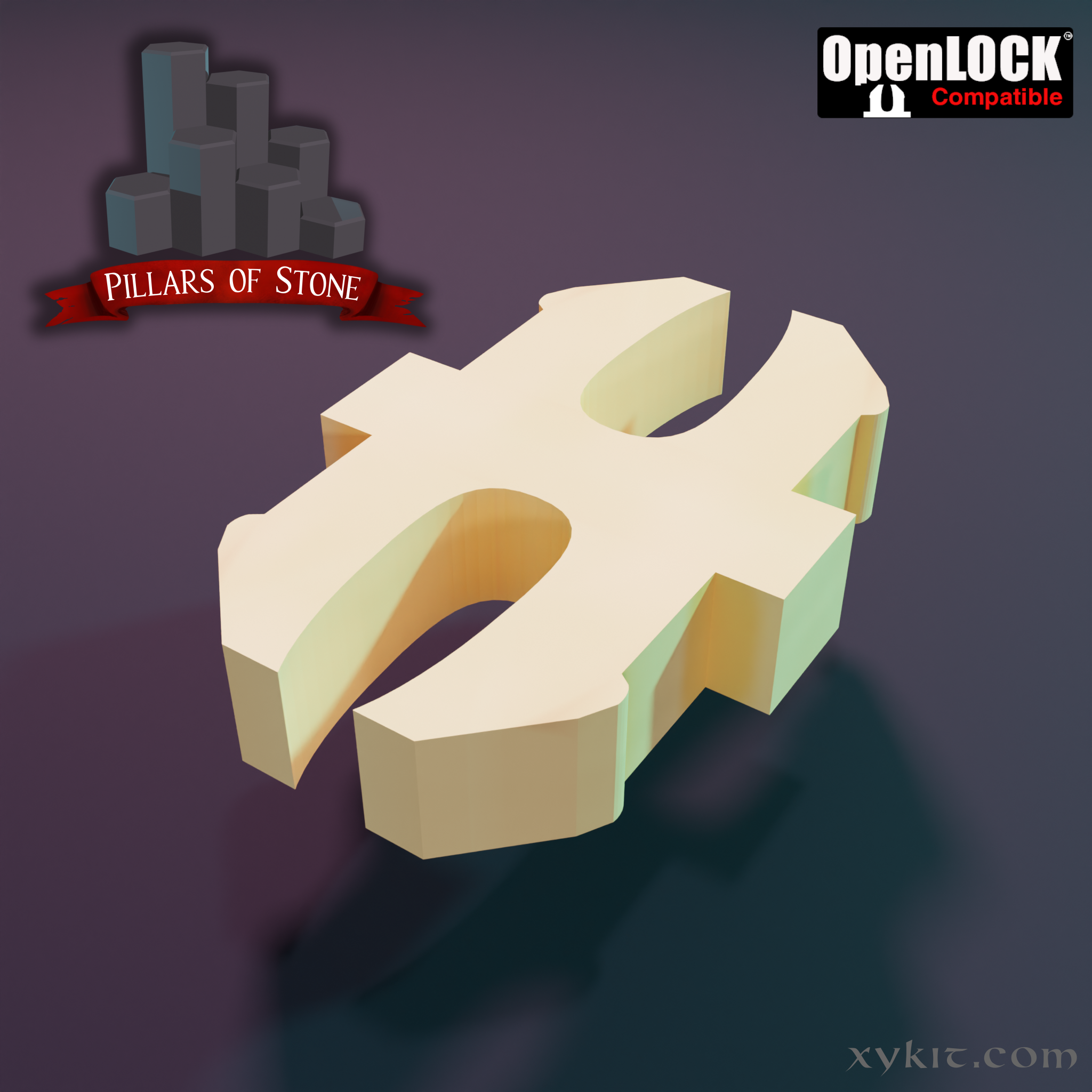 OpenLOCK Clip - by Printable Scenery - 3D print files – Xykit
